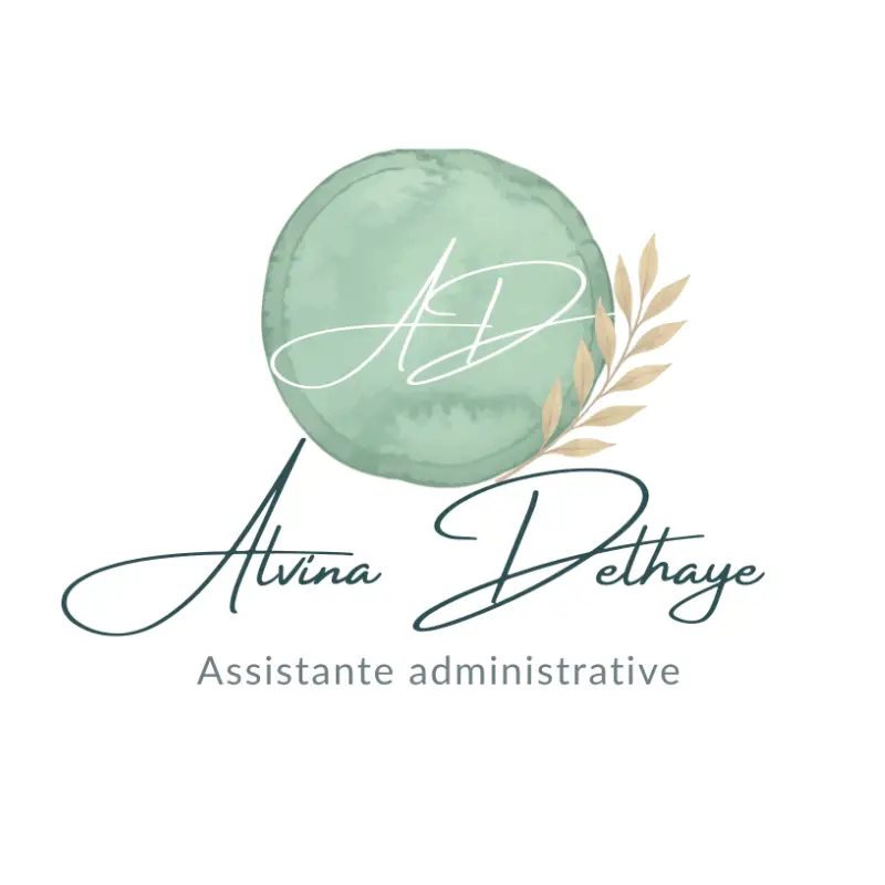 Logo Alvina Delhaye assistante administrative