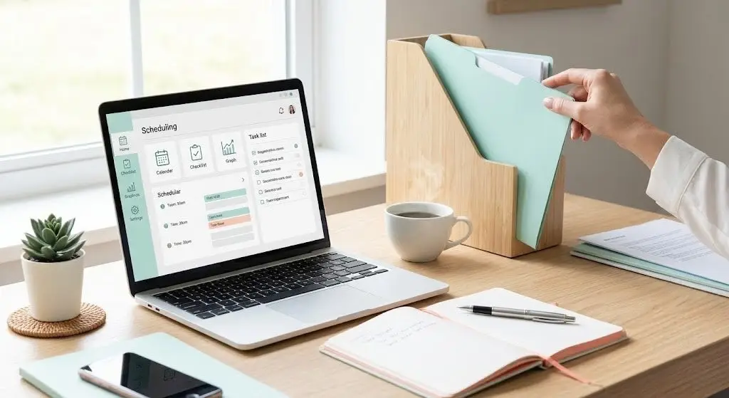 Indépendant qui externalise sa gestion administrative à distance